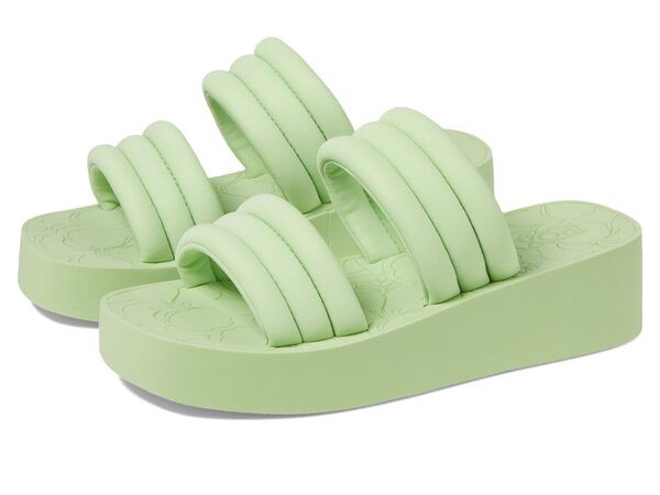 ロキシー レディース サンダル シューズ Totally Tubular Pistachio Green