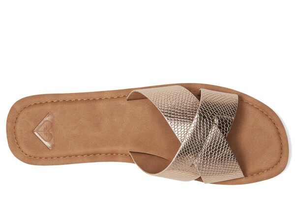 ロキシー レディース サンダル シューズ ANDREYA Emb Snake Champagne