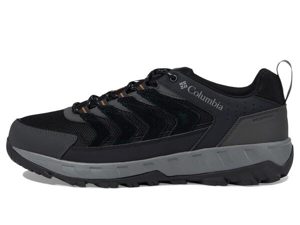 コロンビア メンズ ブーツ・レインブーツ シューズ Strata Trail Low Wp Black/Elkの通販は