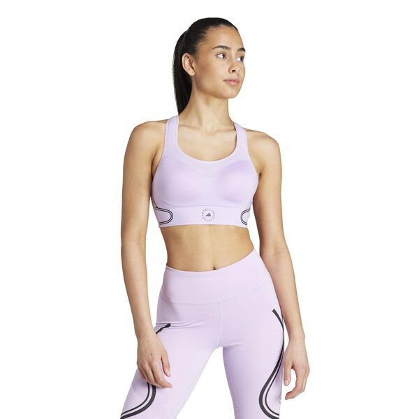 アディダス レディース ブラジャー アンダーウェア Truepace High Support Sports Bra II3229 Purple Glow/Dove Grey