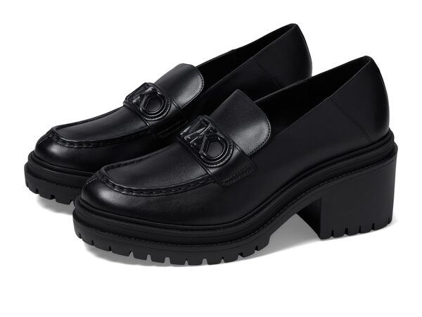 マイケルコース レディース スリッポン・ローファー シューズ Rocco Heeled Loafer Black 1の通販は