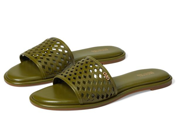 マイケルコース レディース サンダル シューズ Saylor Slide Smokey Olive