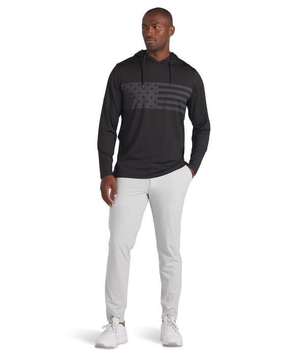 プーマ メンズ パーカー・スウェット アウター Volition Star Stripe Hoodie Puma Blackの通販は