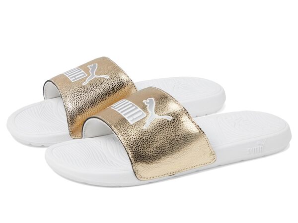 プーマ メンズ サンダル シューズ Cool Cat 2.0 Metallic Shine PUMA Gold/PUMA Silver/PUMA Whiteの通販は