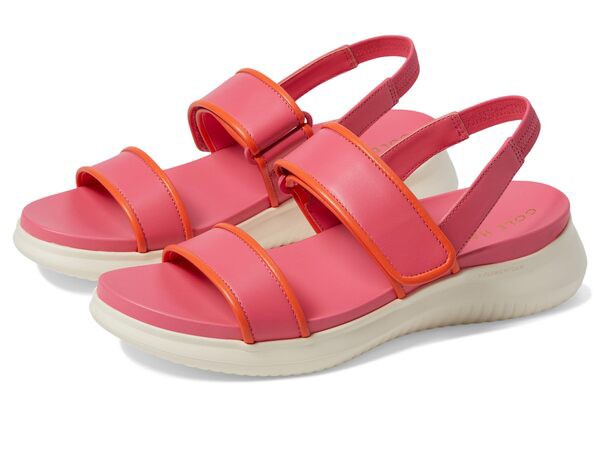 コールハーン レディース サンダル シューズ Zerogrand Meritt Sandals Camellia Rose/Nasturtium/Ivory