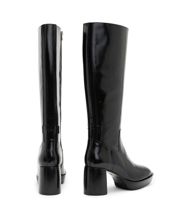 オールセインツ レディース ブーツ・レインブーツ シューズ Pip Boot Black Shine