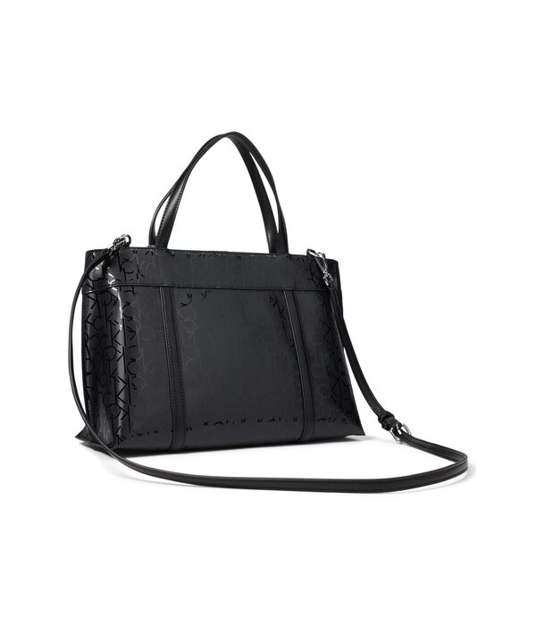 Calvin Klein Gillian Signature Satchel バッグ カジュアル