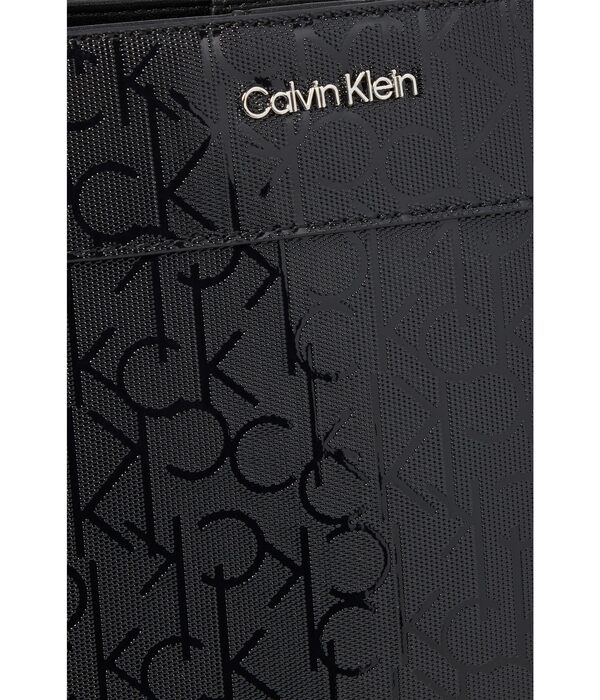 Calvin Klein Gillian Signature Satchel バッグ カジュアル Calvin Klein Gillian Signature Satchel バッグ カジュアル
