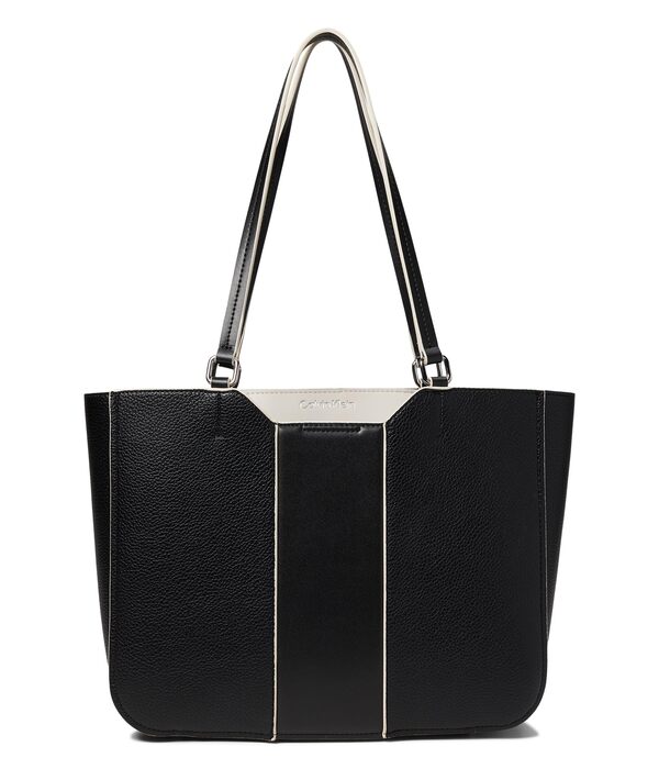 カルバンクライン レディース ハンドバッグ バッグ Tonia Casual Tote Black/Whiteの通販は 32,800円