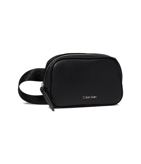 カルバンクライン レディース ボディバッグ・ウエストポーチ バッグ Chen Casual Belt Bag Black/Silver