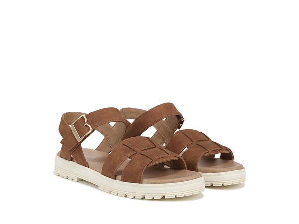 ドクター・ショール レディース サンダル シューズ Take Five Flat Sandal Honey Brownの通販は 15,360円