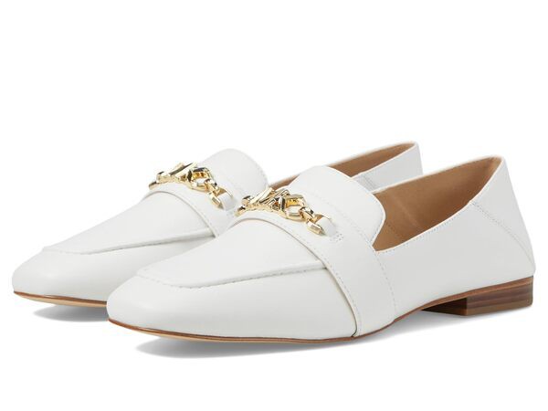 マイケルコース レディース スリッポン・ローファー シューズ Tiffanie Loafer Optic White