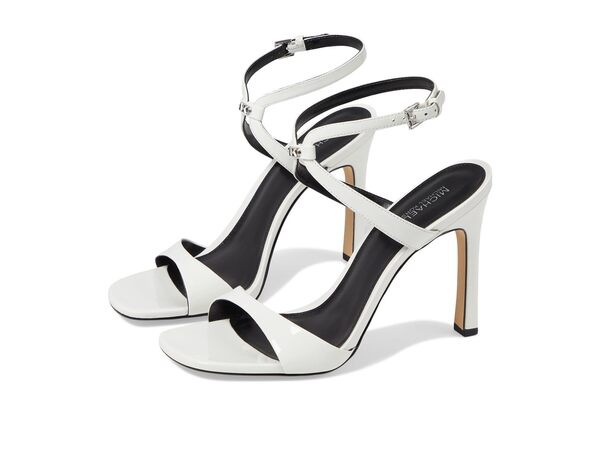 マイケルコース レディース ヒール シューズ Amara High Sandal Optic White