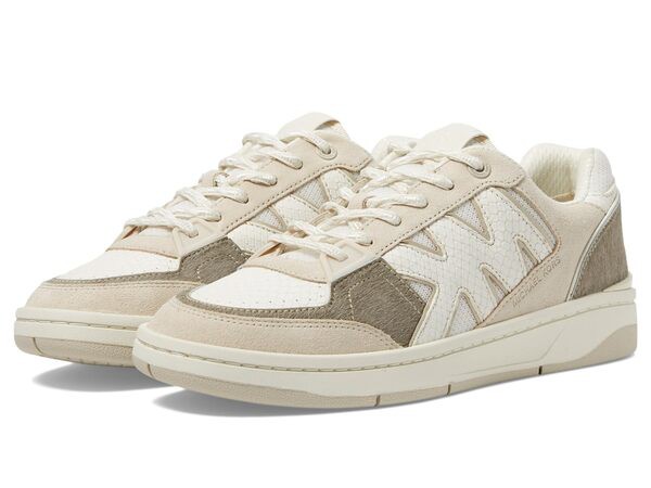 マイケルコース レディース スニーカー シューズ Rebel Lace Up Bone Multi