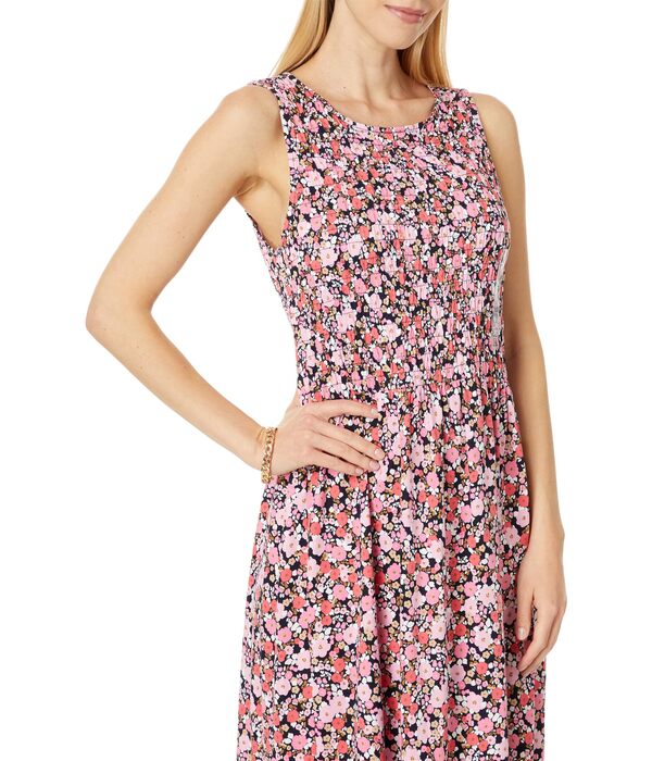 トミー ヒルフィガー レディース ワンピース トップス Ditsy Floral Smocked Tier Dress Sky Captain/Peonyの通販は