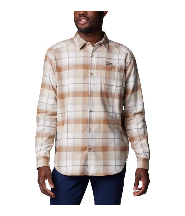 コロンビア メンズ シャツ トップス Cornell Woods Flannel Long Sleeve Shirt Dark Stone Classic Multi Tartanの通販は 9,105円