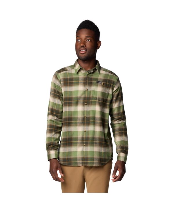 コロンビア メンズ シャツ トップス Cornell Woods Flannel Long Sleeve Shirt Stone Green Classic Multi Tartanの通販は