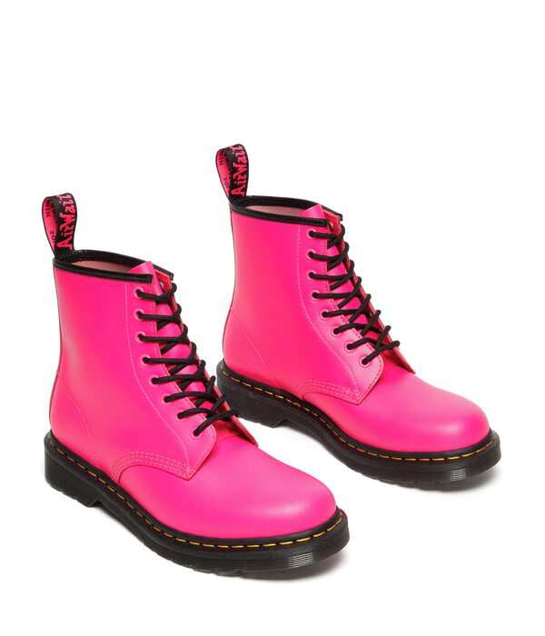 ドクターマーチン メンズ ブーツ・レインブーツ シューズ 1460 Smooth Leather Boot Clash Pink Smooth