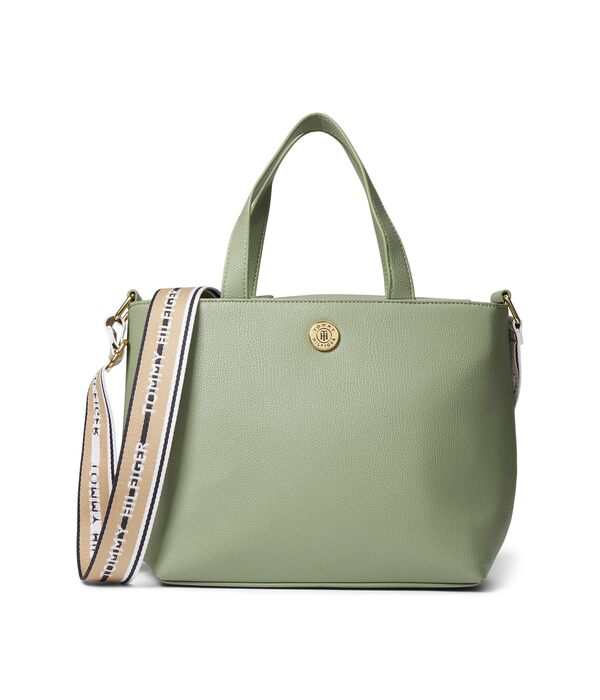 トミー ヒルフィガー レディース ハンドバッグ バッグ Sylvie II Convertible RZ Shopper Faded Oliveの通販は
