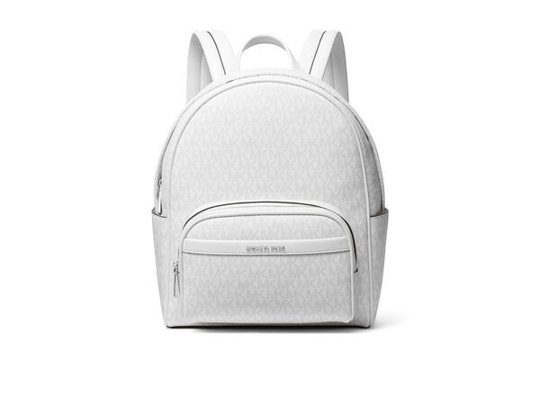 マイケルコース レディース バックパック・リュックサック バッグ Bex Medium Backpack Optic White/Aluminumの通販は