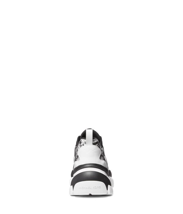 マイケルコース メンズ スニーカー シューズ Nick Trainer Black/Optic Whiteの通販は