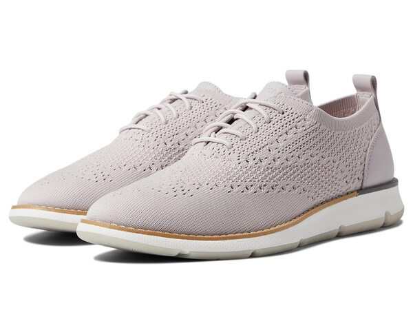 コールハーン レディース オックスフォード シューズ 4.Zerogrand Stitchlite Oxford Lilac Marble Knit/Natural Welt/Quiet Shade/Optic