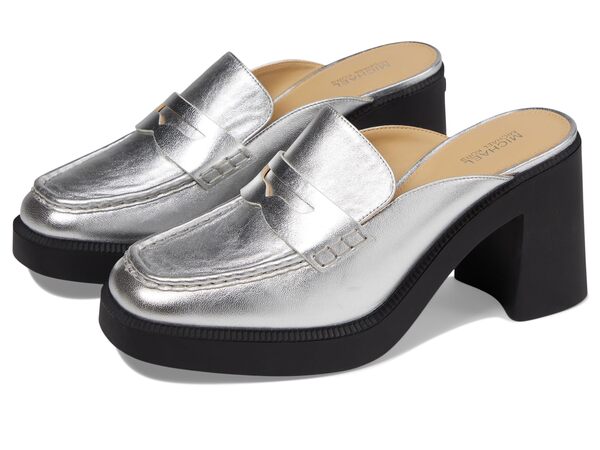 マイケルコース レディース ヒール シューズ Eden Platform Mule Silverの通販は