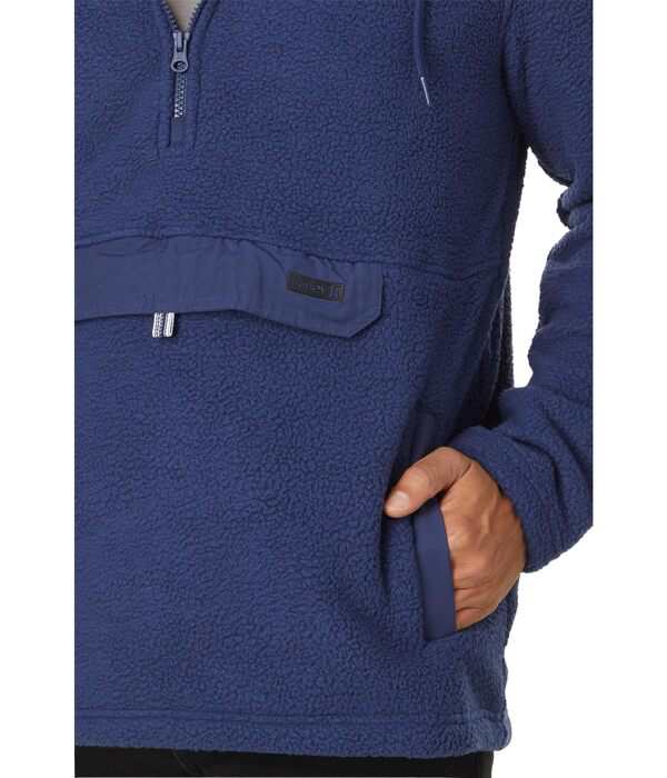 ハーレー メンズ パーカー・スウェット アウター Burrito Sherpa Anorak Midnight Aquaの通販は