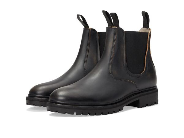オールセインツ メンズ ブーツ・レインブーツ シューズ Toby Boots Dark Brownの通販は