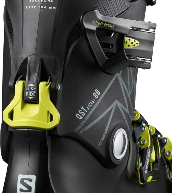 格安販売の サロモン メンズ ブーツ レインブーツ シューズ QST Access 80 Ski Boots Men's 2021 2022  BLACK BELUGA ACID GREEN