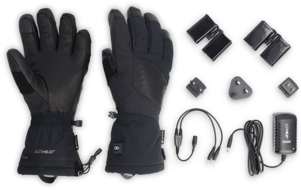 アウトドアリサーチ メンズ 手袋 アクセサリー Prevail Heated GORE-TEX Gloves BLACK