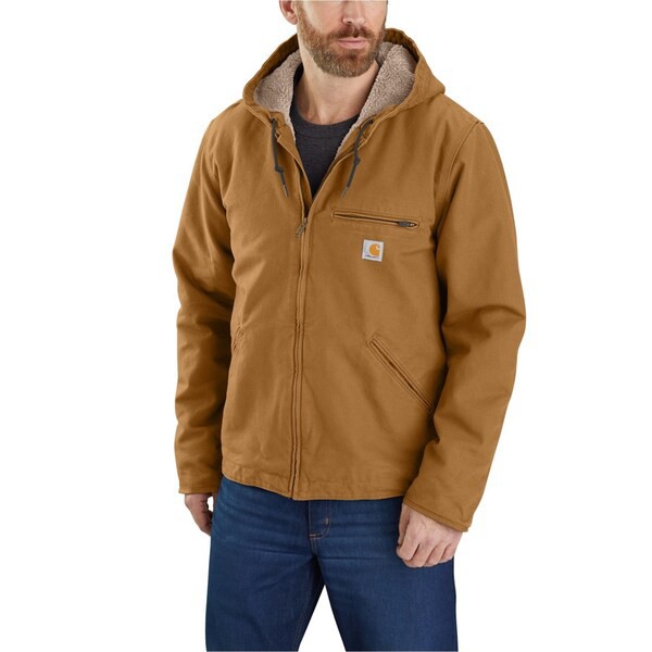 カーハート メンズ ジャケット・ブルゾン アウター Carhartt 104392 Big and Tall Bartlett Jacket - Sherpa Lined Factory Seconds Carh