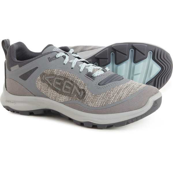 キーン レディース ブーツ・レインブーツ シューズ Keen Terradora Flex Hiking Shoes - Waterproof (For Women) Steel Grey/Cloud Blue