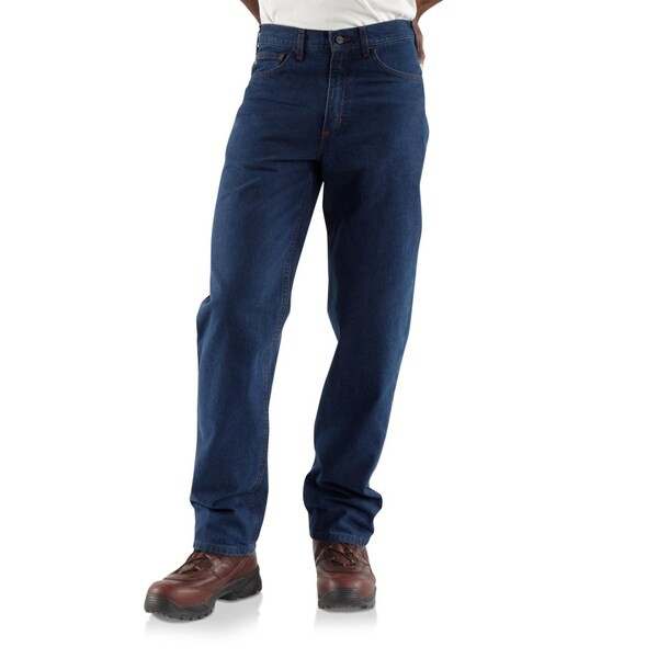 カーハート メンズ カジュアルパンツ ボトムス Carhartt FRB100 Flame-Resistant Signature Jeans - Factory Seconds Denimの通販は