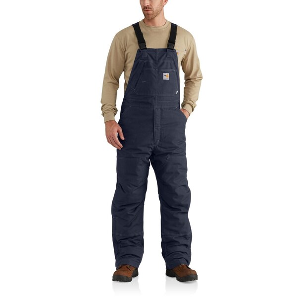カーハート メンズ カジュアルパンツ ボトムス Carhartt 102691 Flame Resistant Quick DuckR Quilt-Lined Bib Overalls - Insulated Facの通販は