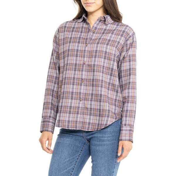 マーモット レディース シャツ トップス Marmot Fairfax Lightweight Novelty Flannel Shirt - Long Sleeve Hazy Purple