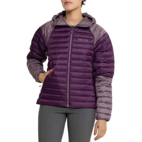 マーモット レディース ジャケット・ブルゾン アウター Marmot Hype Down Jacket - 800 Fill Power Hazy Purple/Purple Fig