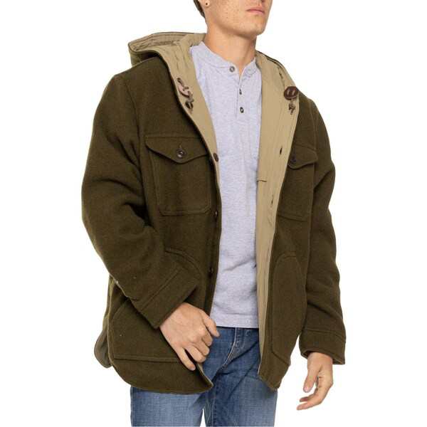 フィルソン メンズ ジャケット・ブルゾン アウター Filson Snohomish Reversible Jacket - Wool Mckinley Olive