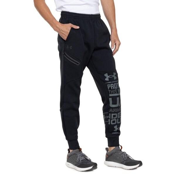 アンダーアーマー メンズ カジュアルパンツ ボトムス Under Armour Unstoppable Joggers Blackの通販は