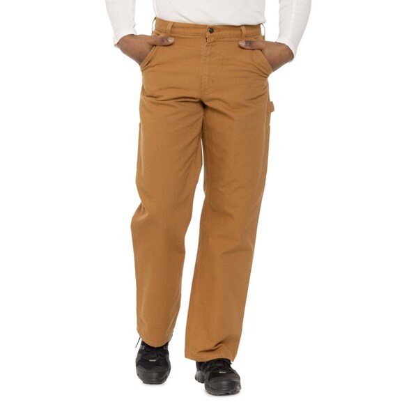 カーハート メンズ カジュアルパンツ ボトムス Carhartt B11 Loose Fit Washed Duck Work Dungaree Jeans - Factory Seconds Carhartt Brの通販は