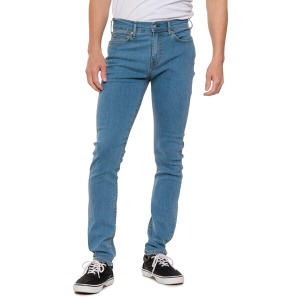 リーバイス メンズ デニムパンツ ボトムス Levi's 510 Denim Skinny Jeans Mid Blueの通販は