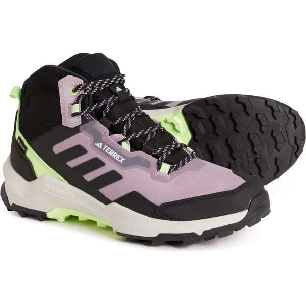 アディダス レディース ブーツ・レインブーツ シューズ adidas Terrex Ax4 Gore-TexR Mid Hiking Shoes - Waterproof (For Women) Prelov