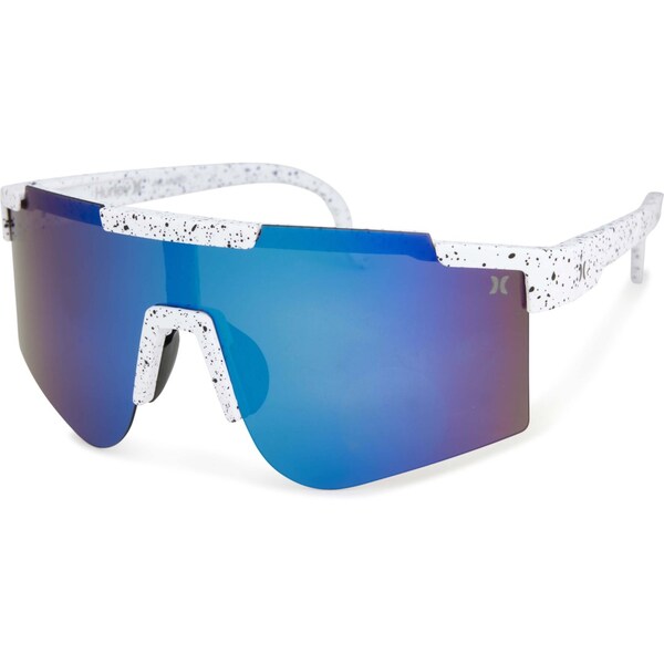 ハーレー メンズ サングラス・アイウェア アクセサリー Hurley Semi-Rim Shield Sunglasses - Polarized Whiteの通販は 6,283円