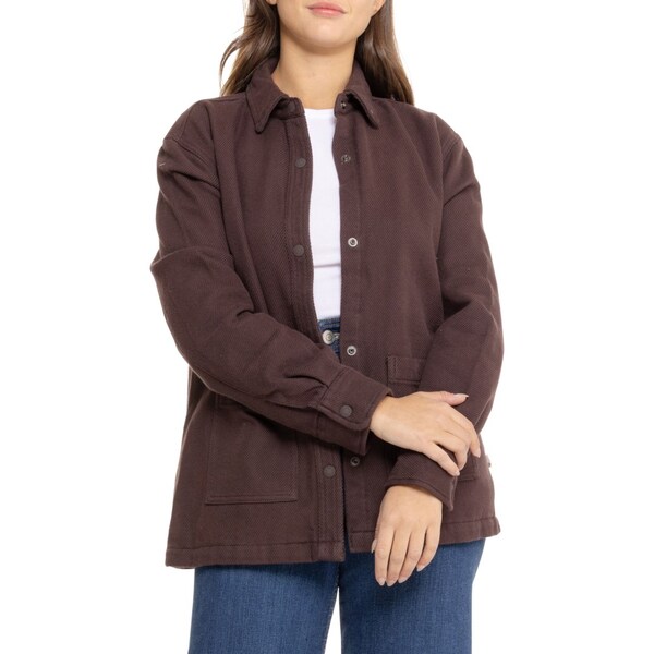 ノースフェイス レディース シャツ トップス The North Face Valley Twill Utility Shacket Coal Brownの通販は 14,415円