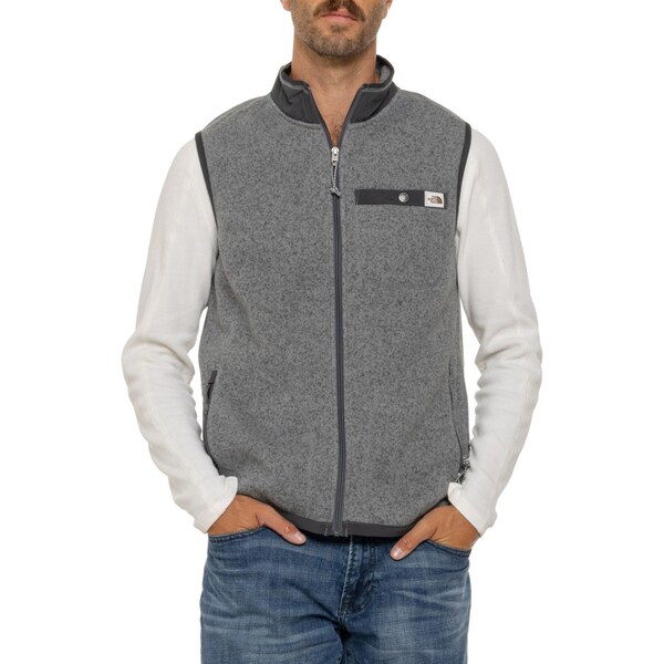 ノースフェイス メンズ ジャケット・ブルゾン アウター The North Face Gordon Lyons Vest - Full Zip Tnf Medium Grey Heatherの通販は 10,980円