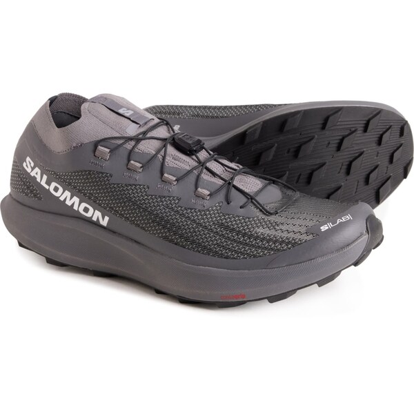 サロモン メンズ スニーカー シューズ Salomon Trail Running Shoes (For Men) Quiet Shade/Magnet/Blackの通販は