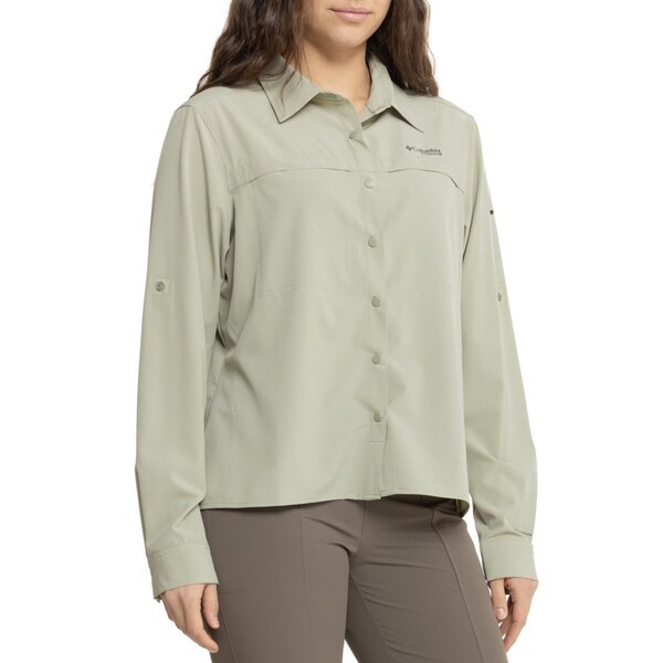 コロンビア レディース シャツ トップス Columbia Sportswear Summit Valley Woven Omni-WickR Shirt - UPF 50 Long Sleeve Safariの通販は