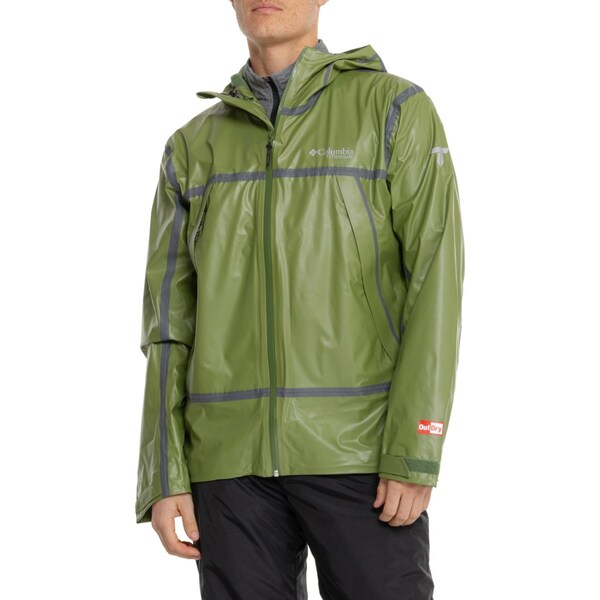 コロンビア メンズ ジャケット・ブルゾン アウター Columbia Sportswear Titanium OutDryR Extreme Wyldwoo Rain Jacket - Waterproof Caの通販は