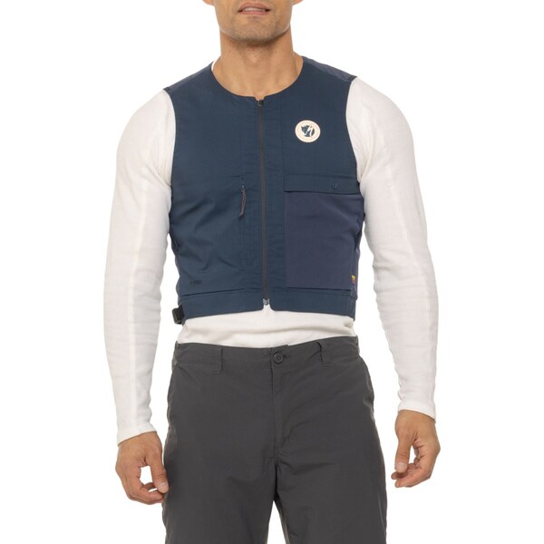BLUCO/ブルコ　UTILITY VEST L. INDIGO Cyberpunk: Edgerunner Blue Utility Vest | Official Apparel