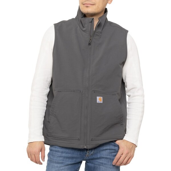 カーハート メンズ ジャケット・ブルゾン アウター Carhartt 105535 Super Dux Relaxed Fit Lightweight Soft Shell Vest - Factory Secoの通販は